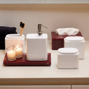 R Porta Lenços (18x6x13,5cm) Resina