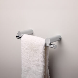 New L55 Toalheiro Simples 21 (21 x 4 x 7,5cm) Metal