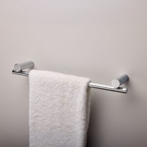 New L55 Toalheiro Simples 40 (40 x 4 x 7,5cm) Metal