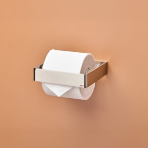 SS Slim Papeleira sem Tampa (14 x 3 x 14 cm) Inox