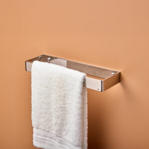 SS Slim Toalheiro Simples 30 (30 x 3 x 9 cm) Inox