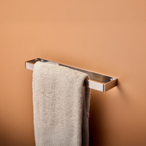 SS Slim Toalheiro Simples 45 (45 x 3 x 9 cm) Inox