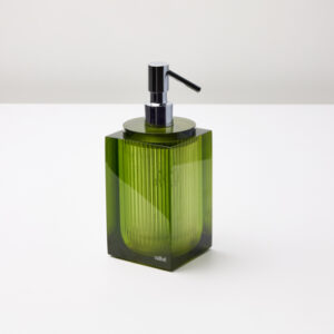 Lux Tampa Resina, Porta Sab.Líquido (8,5x20,5x8,5cm) Resina/Cromo